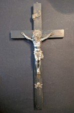 Antico crocefisso XIX sec cm.42x21