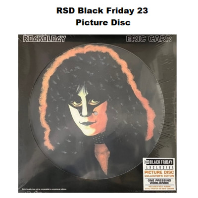 Eric Carr - Rockology Picture Disc Vinyl Black Friday RSD Exclusive 2023 KISS
