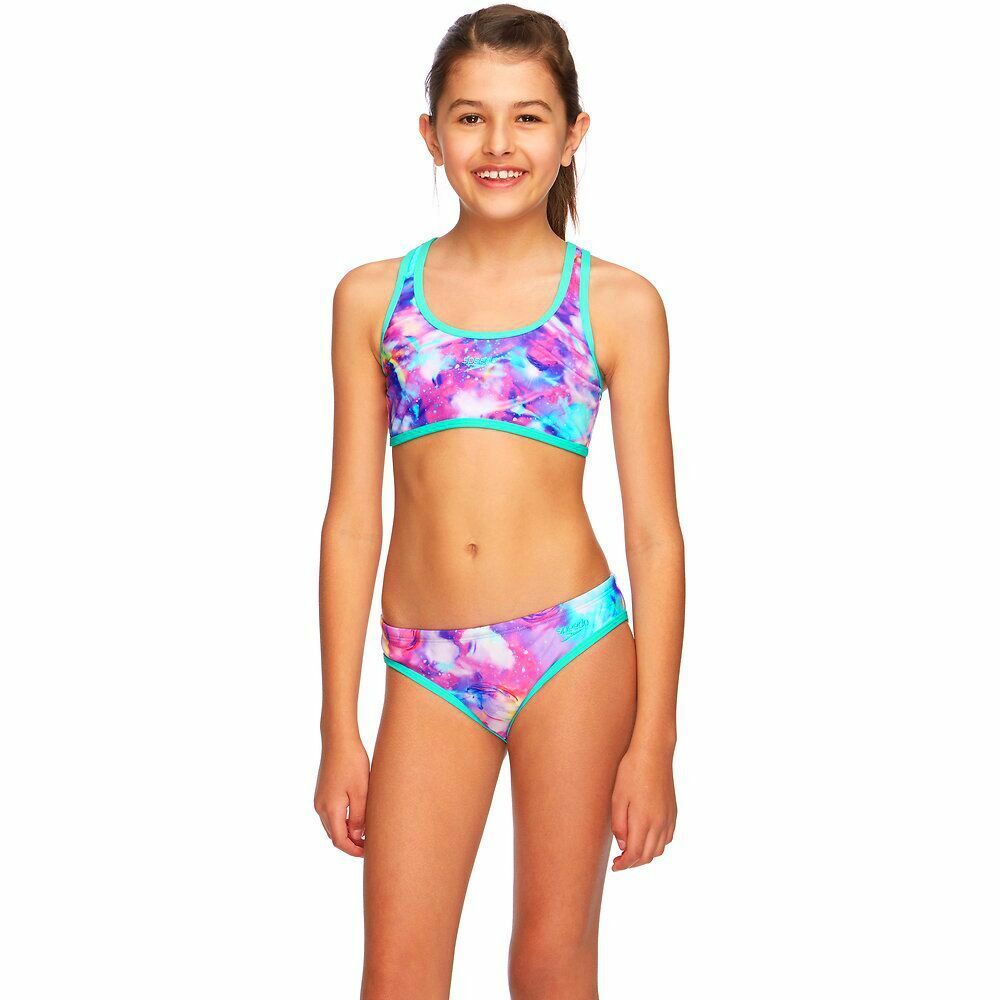 rainbow swimsuit two piece