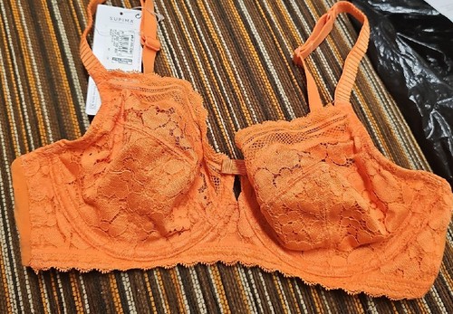 M&S BH ungepolstert Bügel Cool Comfort Orange 32F