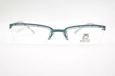 Eye´d Vision E036 008 47[]19 136 Blau halbrand Brille Brillengestell Neu