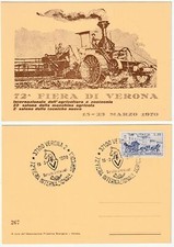 VERONA - 72 FIERA CAVALLI 1970 - ANNULLO PRIMO GIORNO -3329-