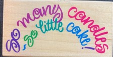 Birthday Stamps 2: So Many Candles-So Little Cake-Cakes-Candles You Choose.