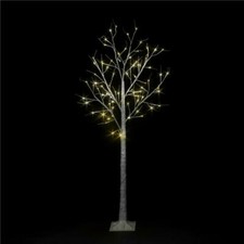 6ft LED Easter Birch Tree Wedding Outdoor In 80 Warm White LED Lights RS04363