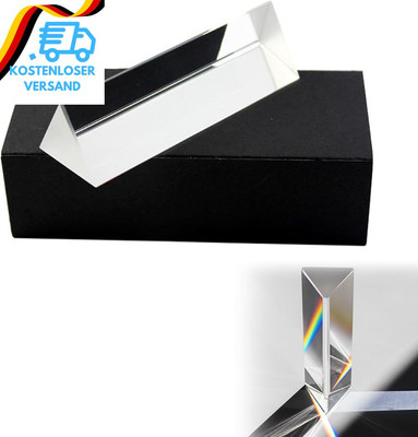 Triangular Prism Optical Glass,Refraktor Dreieckiger Prismen,Dreiecksprismen Opt