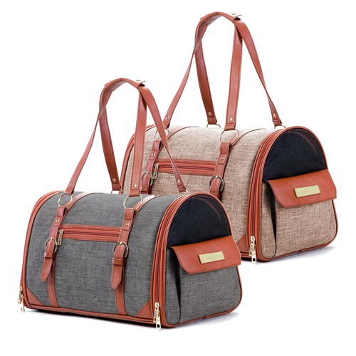 Pet Travel Carrier Carry Bag Dog,cat Shoulder Portable Crate eBay