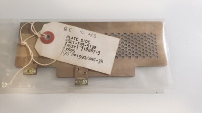 RAYTHEON PLATE SIDE 712267-3 5821-00-735-5192