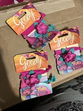 Pulsera elástica para cabello cinta tiempo abrazo trolls 3 Goody Girls película amapola sin taco