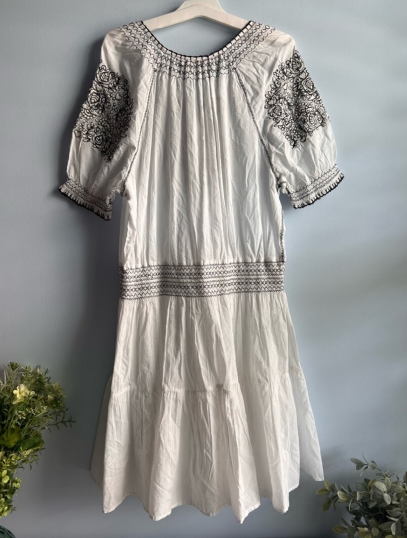 LAUREN RALPH LAUREN Women's Embroidered Cotton Voile Dress | eBay