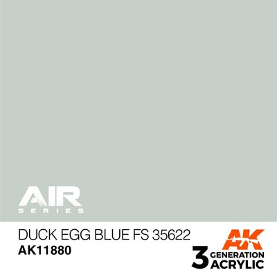 AK INTERACTIVE 11880 - Acrylic paint Duck Egg Blue FS 35622 17ml