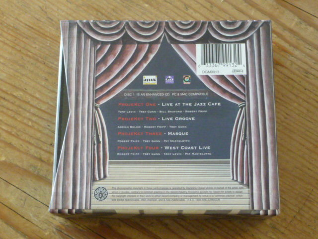 King Crimson: ProjeKcts 4 Jewel Case CD Box DGM-9913 [not japan