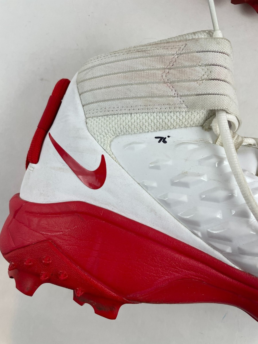 Nike Shoes Men\'s Size 17 Force Savage Pro 2 White Red Football Cleats BV5448-104 Nike Shoes Men main image 3