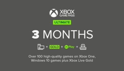 XBOX Game Pass Ultimate - 3 Monate - Xbox One/Windows - (Digitaler Europa Code)