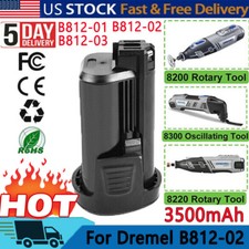 3.5Ah For Dremel B812-02 8200 8220 8300 B812-03 B812-01 12V Li-ion Max Battery