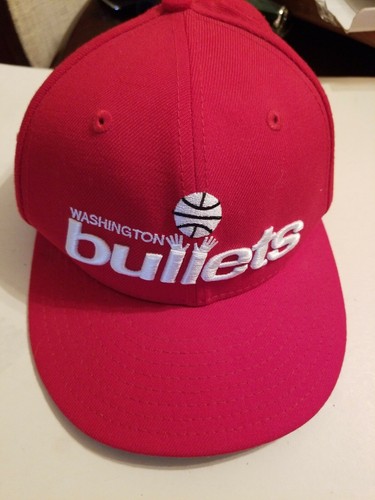 Washington Bullets Fitted Hat Size 7 