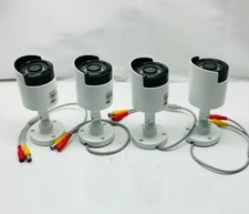 Lorex by FLIR LAB243 4.0-Megapixel HD Bullet Camera (4 Pack) for LOREX 4K HD DVR