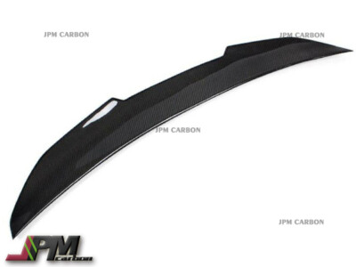PS Style Trunk Lip Spoiler Carbon Fiber 2007-2013 E92 328i 335i M3 Coupe CF