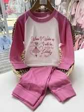 Personalised Girls Birthday Pyjamas pjs 0-4y when i wake up 1 2 3 4 Ballerina
