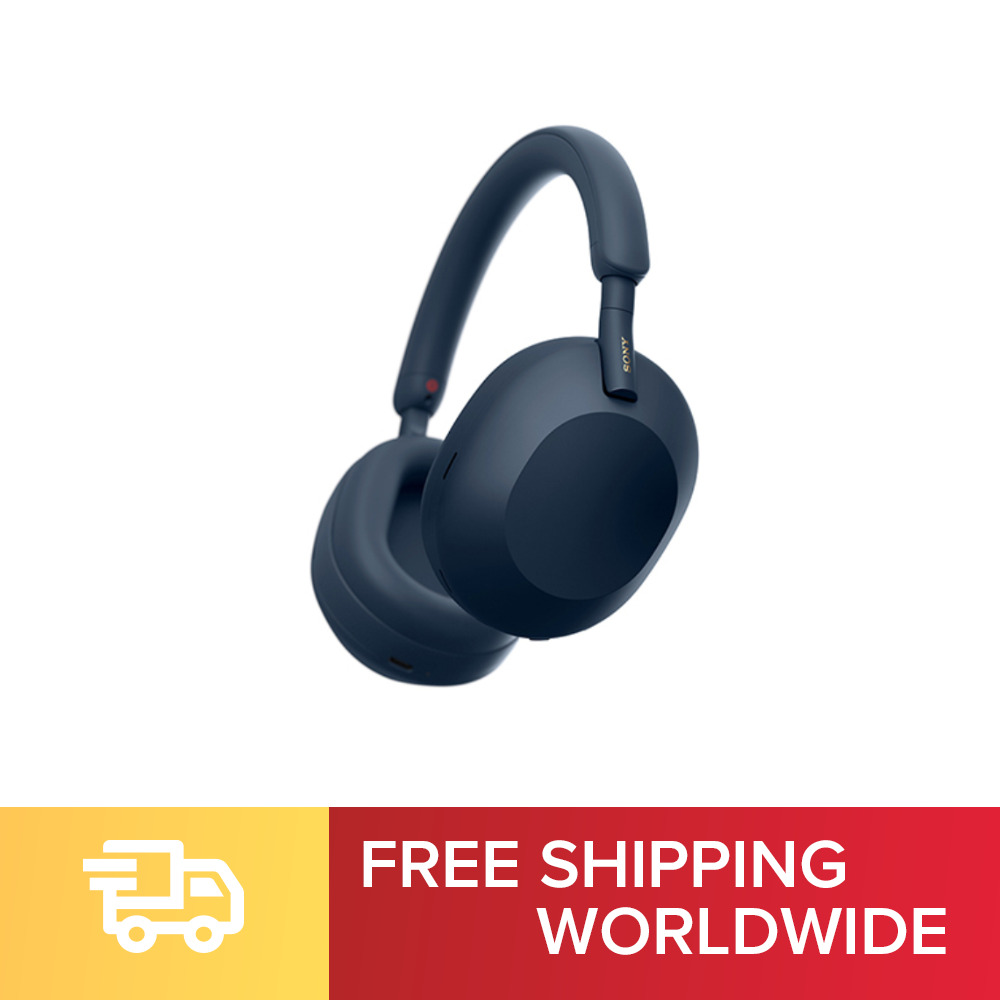 SONY WH-1000XM5-BNT Wireless Noise Canceling Stereo Headset Midnight Blue