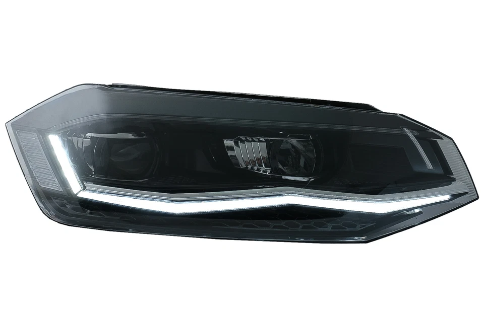 Fari LED per VW Polo AW MK6 2018-2020 Dynamic Sequenziale Segnale Luci di svolta - Immagine 2 di 4