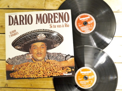 DARIO MORENO SI TU VAS A RIO 2LP VINYL EX COVER EX ORIGINAL 1978 GATEFOLD