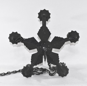 Antique Art Deco Accurate Cast Ceiling Light Fixture Chandelier