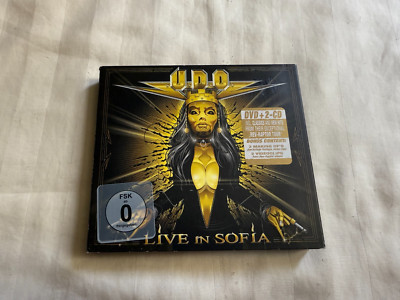 U.D.O. - Live in Sofia 2CD/DVD 2012 AFM German Import Accept UDO Metal OOP RARE