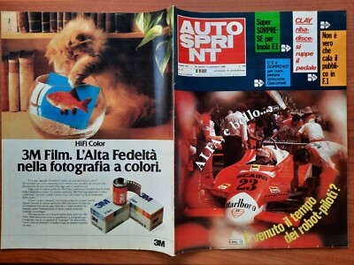 AUTOSPRINT JAHR 1980 NR. 35 ALFA UND SCHÖN - UND DIE ZEIT DER PILOTENROBOTER KAM?
