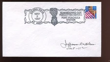 Jefferson J. DeBlanc American Fighter Ace  Signed   Cover DC1513