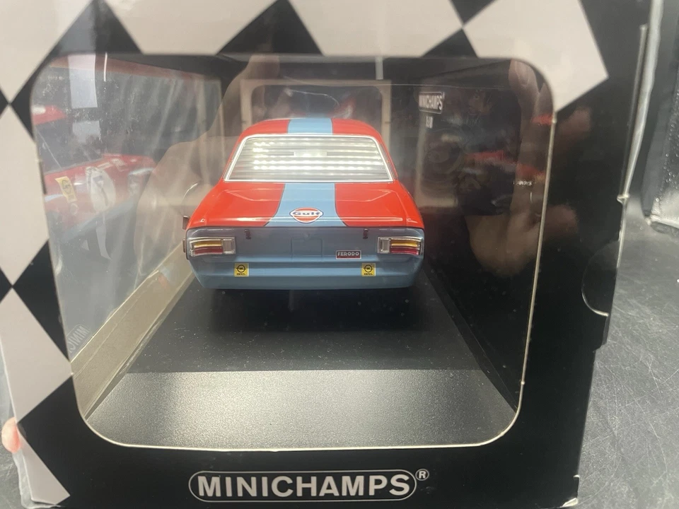 Opel Commodore A Steinmetz 24H SPA 1972 1.18 Minichamps 1/18 Mint Box - Immagine 4 di 4
