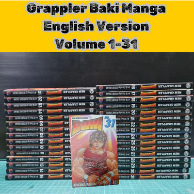 Grappler Baki Manga Loose Set Volume 1-31 by Keisuke Itagaki English Version