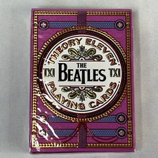 The Beatles (Pink) Playing Cards by theory11