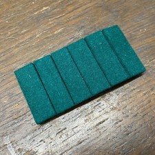 6 Pieces Piano Backcheck Felt For Upright/Vertical, Precut 3/8" x 1" x .190"