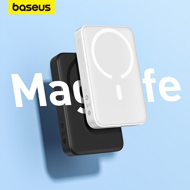 10000mAh Magnetic Wireless Fast Charge Power Bank with Auto-Wake
