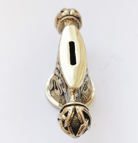 Knife Pommel Finger Guard Bolster CELTIC KNIGHT FINK for Custom Knives Making - Picture 4 of 8