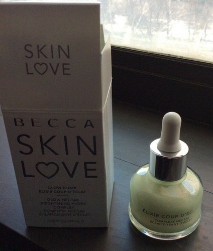 FINAL SALE BECCA Cosmetics SKIN LOVE GLOW ELIXIR BRIGHTENING HYDRA COMPLEX,NIB - Picture 4 of 9