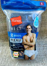 HANES BEST BRIEFS, Tagless, Cool Comfort 8 Pack, Men's S 28-30 