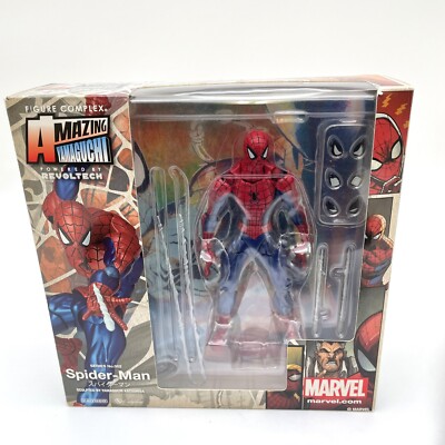 アメコミ Amazing Yamaguchi Spider-Man No.002 Amazon.com: Spider-Man Amecomi Yamguchi No.002 Revoltech Action