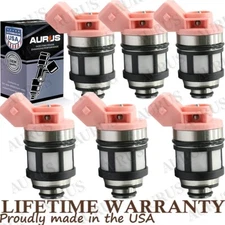 6 OEM AURUS NEW Fuel Injector for 1990-1995 Nissan D21 Quest Mercury 3.0L JS20-1