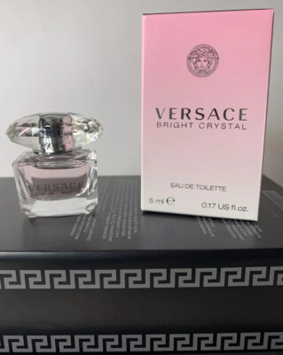 Versace Bright Crystal Eau De Toilette 0.17oz/5ml