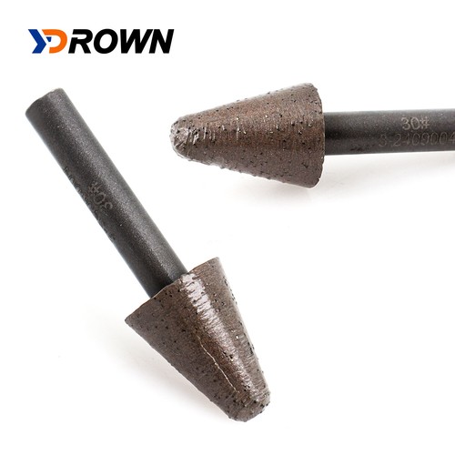 Diamond Sintered Mounted Pointg Marble Granite Stone Hole Groove Abrasives Wheel - Foto 13 di 21