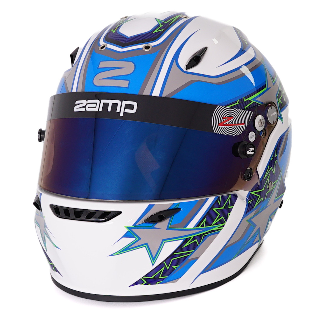 ZR-72 Zamp Helmet ZR 72 FHR SA2020 FIA8859-2015 Hans Compatible All Sizes Colour