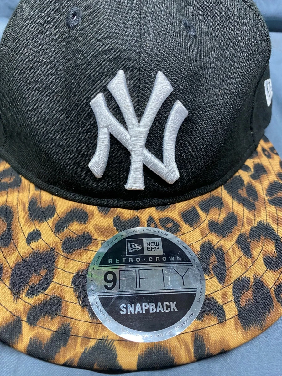 yankees leopard hat