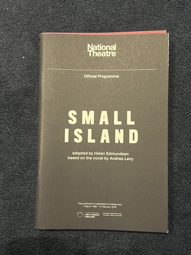 Small Island National Theatre Programme & cast list