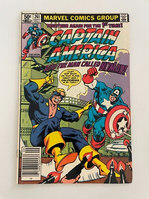 #ad #ad Captain America # 261 VF NM Marvel Comic Book Nomad 18 J245 $19.99