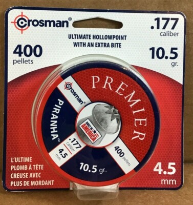 Crosman LPPH7 Piranha Hunting Pellet 400 count .177 Caliber H-A