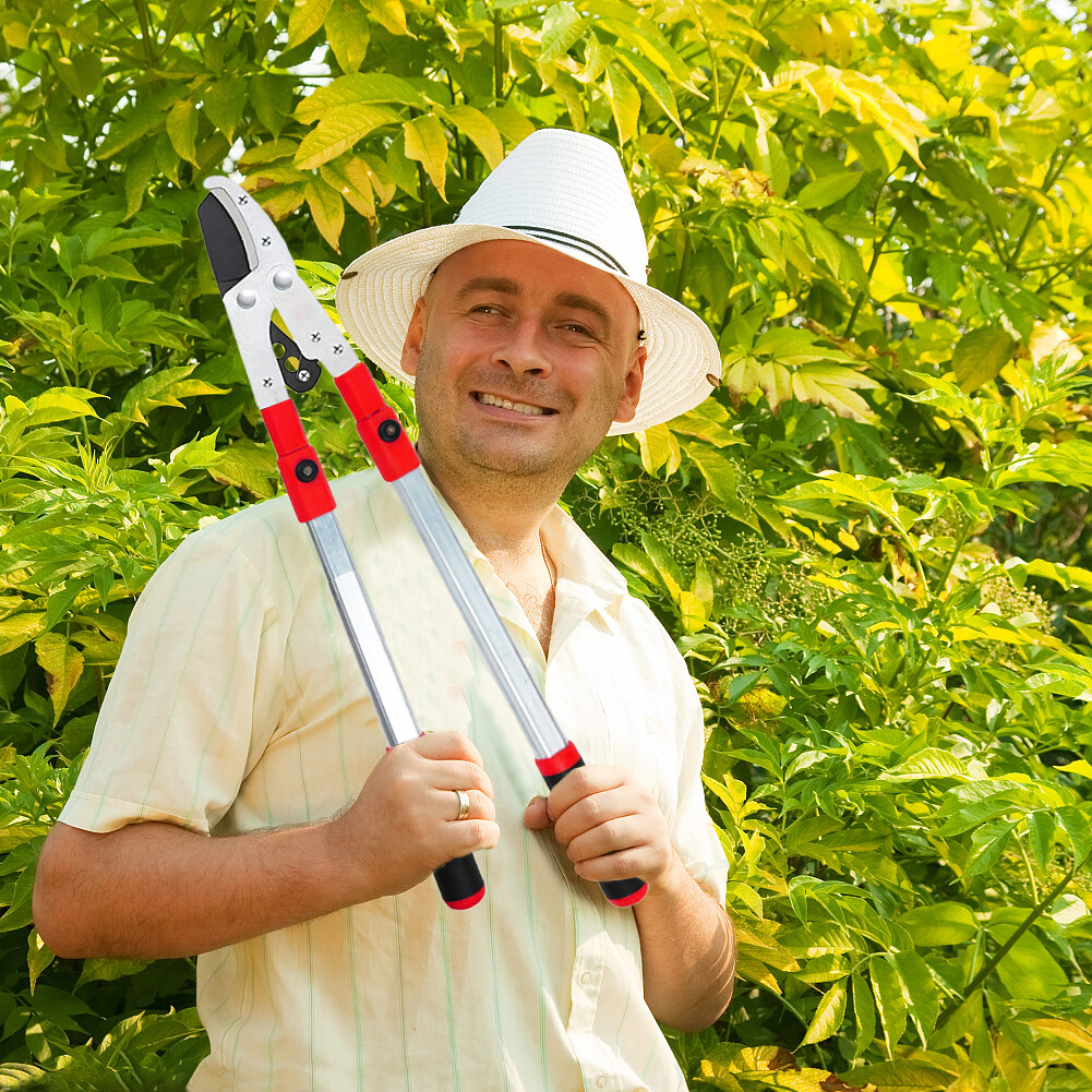 Telescopic Pruning Shears, Telescopic Anvil Pruner Gardening Garden