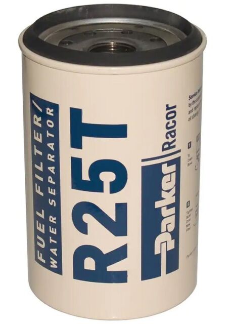 Parker Racor R25T Kraftstofffilter Wasserabscheider für 200 Serie 245R 10µ