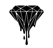 8 Dripping Diamond Vinyl Decal Car Truck Suv Laptop Tumbler Diamond Sticker 8 Dripping Diamond Vinyl Decal Car Truck Suv Laptop Tumbler Diamond Sticker