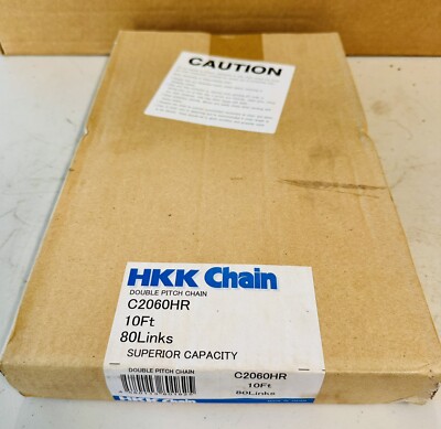 HKK Chain 80 Links 10 Ft. Double Pitch Chain C2060HR